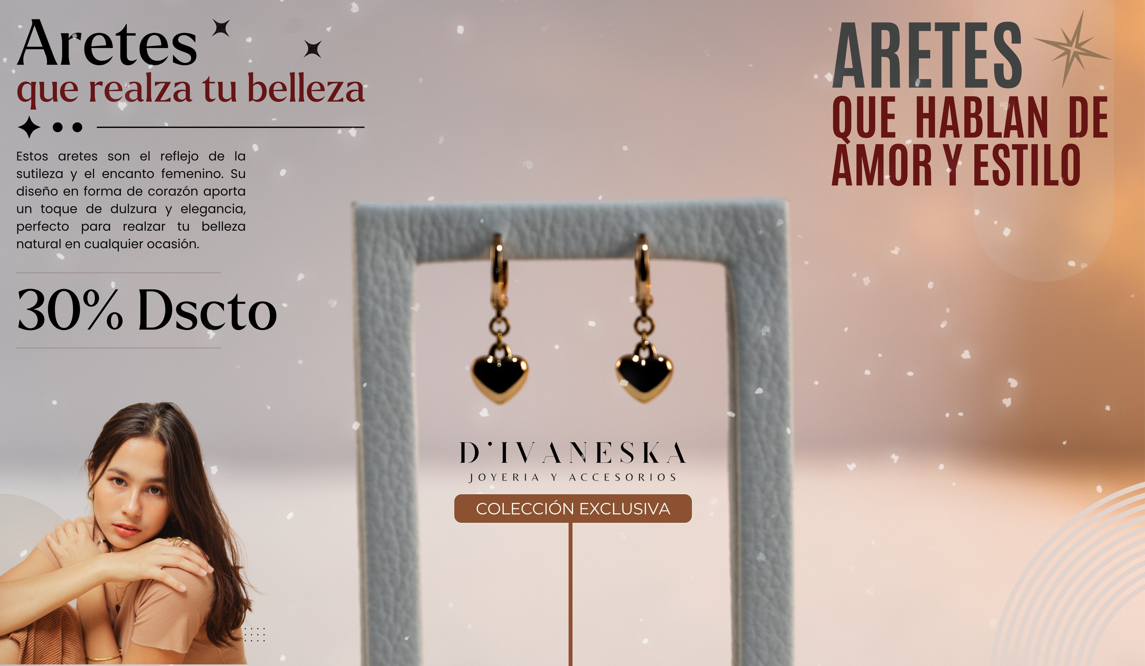 PACK DE JOYAS CON DIJE DE CORAZONES | SUPER PROMOCIÓN