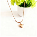 COLLAR + DIJE DE CORAZÓN | TEAM DORADO