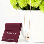 COLLAR + DIJE DE CORAZÓN | TEAM DORADO