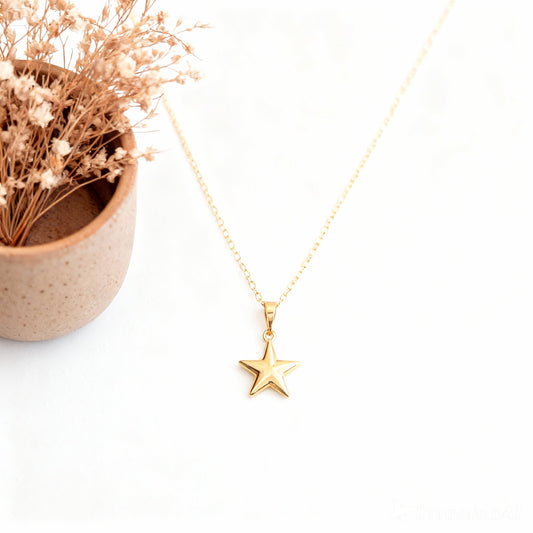 COLLAR + DIJE DE ESTRELLA | TEAM DORADO